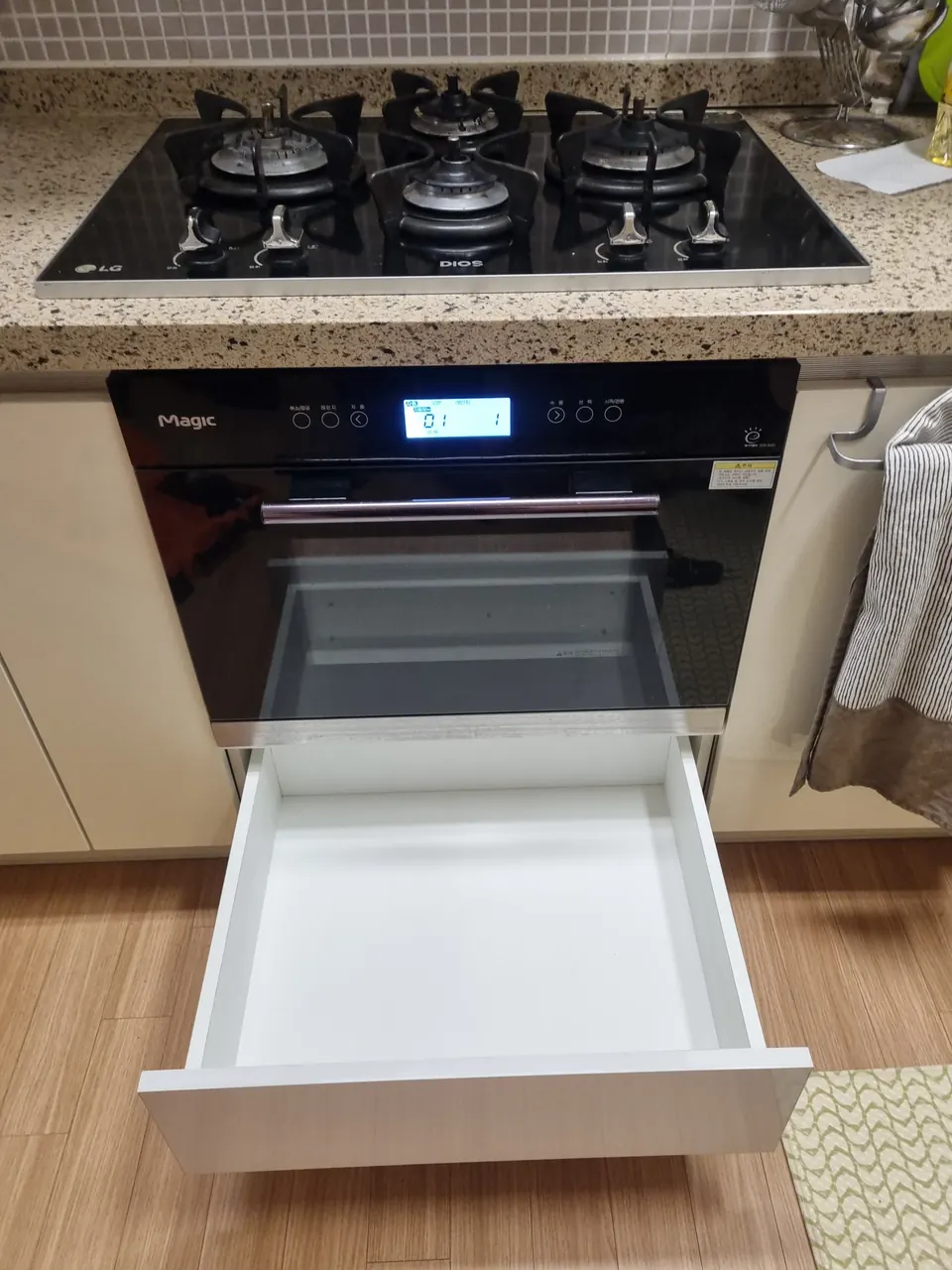 서울 중구 오븐받침장제작 받침장 서랍 구성